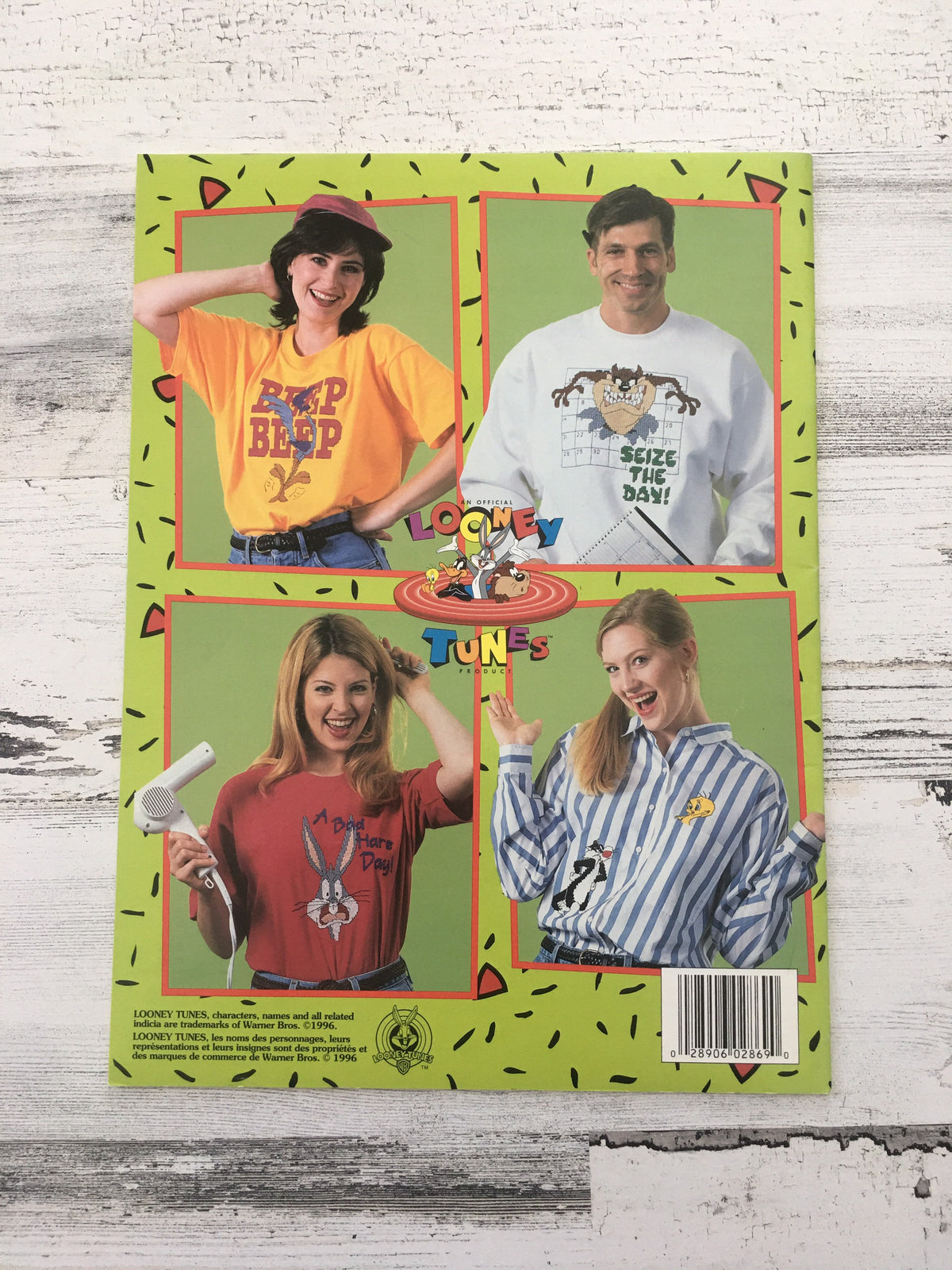 Looney Tunes More Waste Canvas - 1996 Cross Stitch Pattern Book