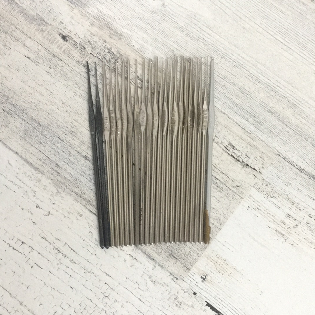 ALL Steel Lace Crochet Thread Hooks