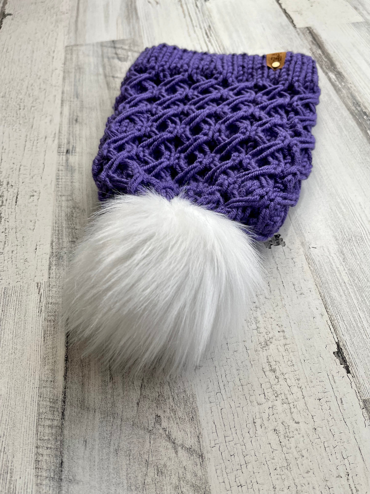 Unbreakable Vow Beanie with Faux Fur Pom
