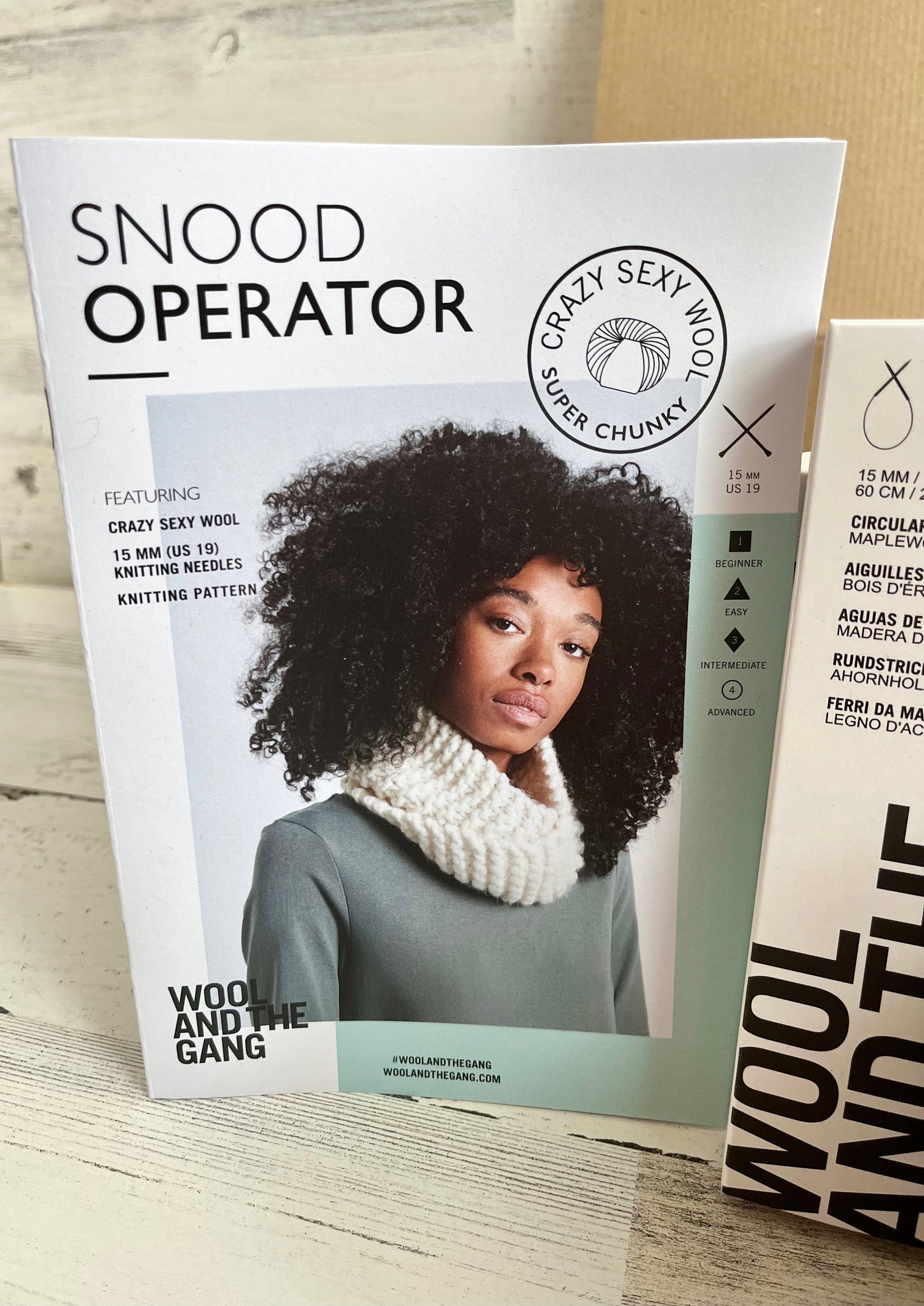 Snood Operator Knitting Kit - Wool and the Gang