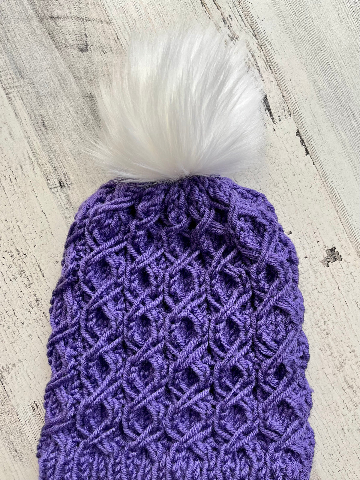 Unbreakable Vow Beanie with Faux Fur Pom