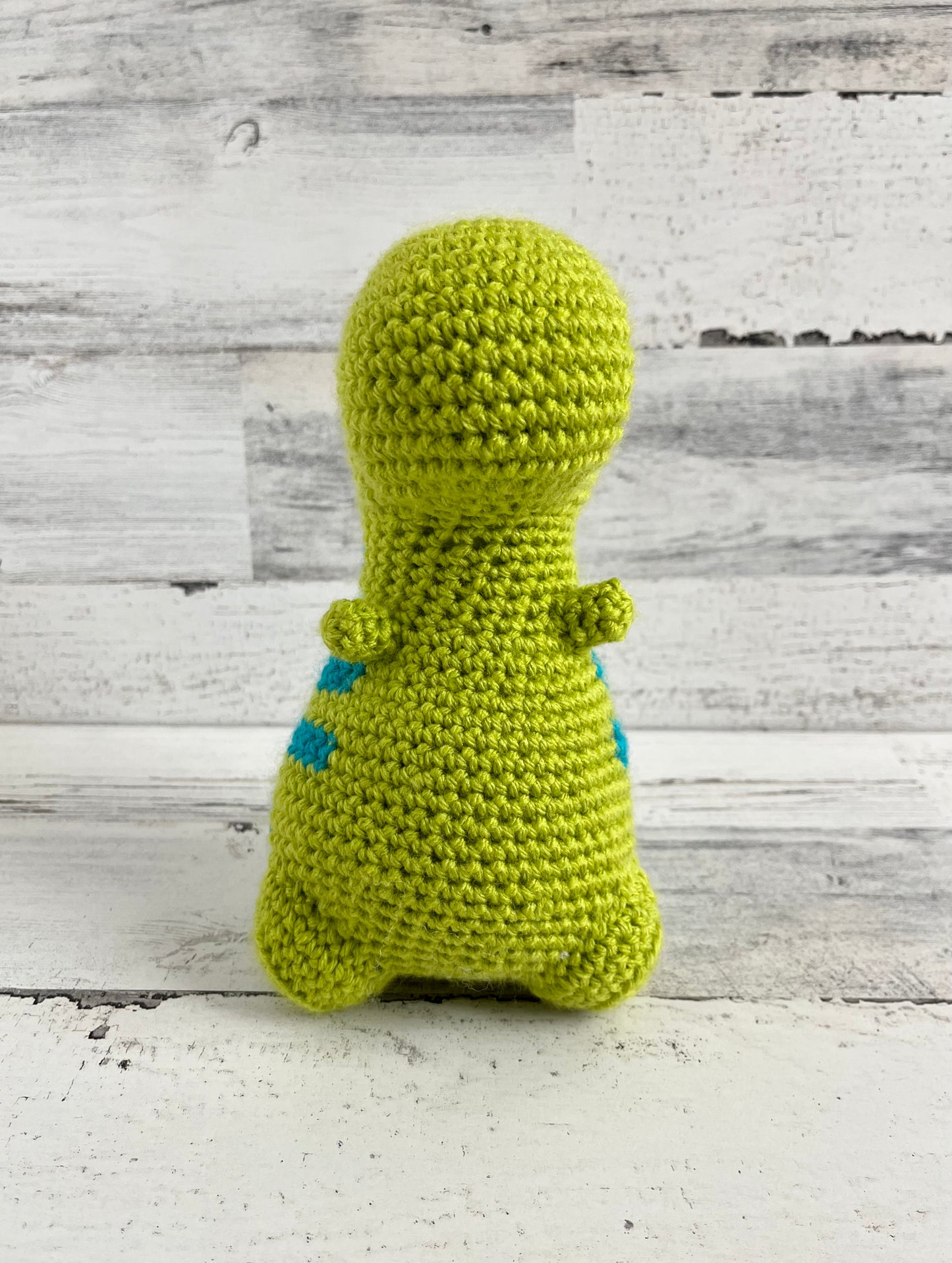 Green with Blue Stripes (Snacks) - Chubby Dinosaur