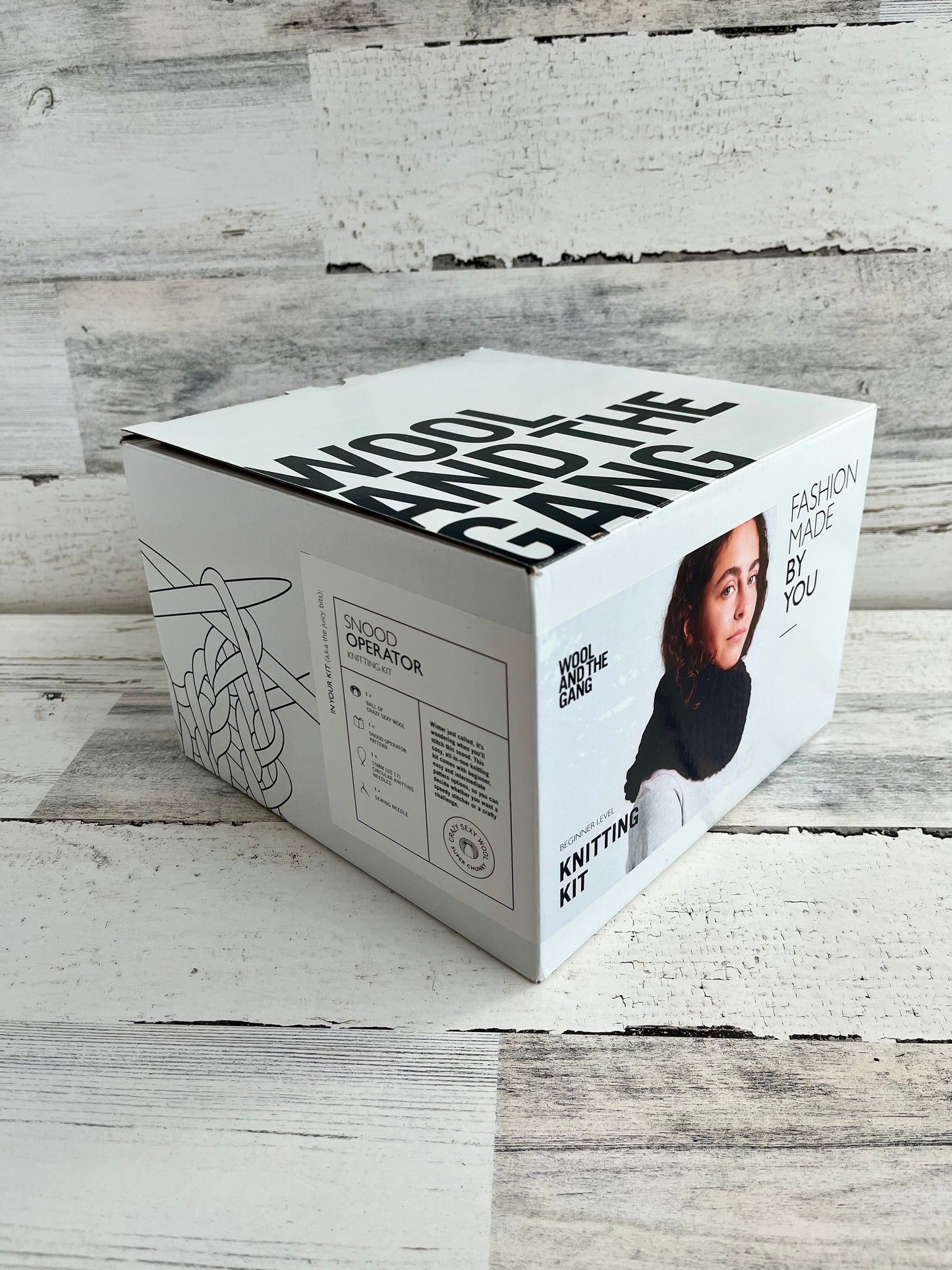 Snood Operator Knitting Kit - Wool and the Gang