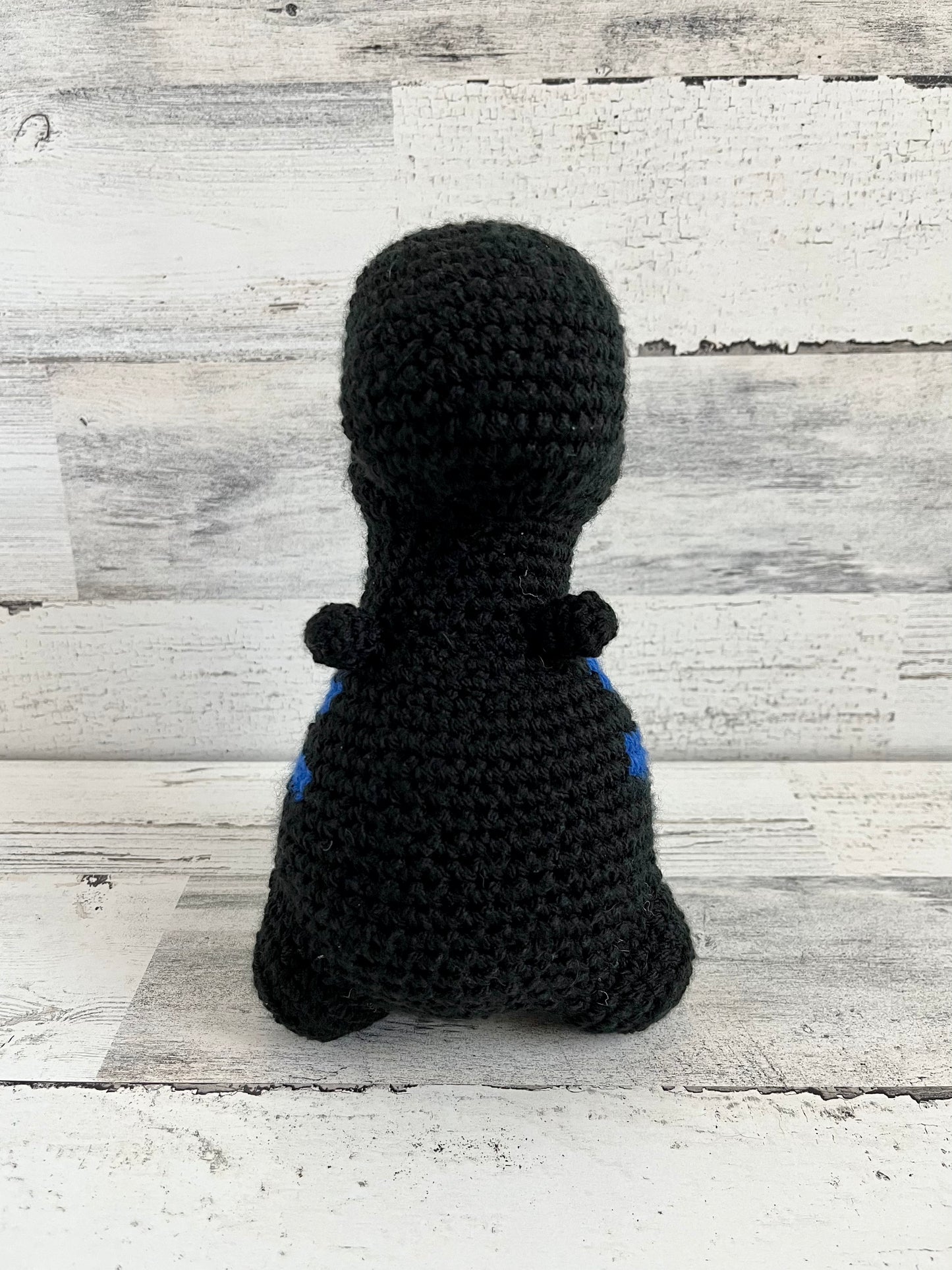 Black with Varsity Blue Stripes - Chubby Dinosaur