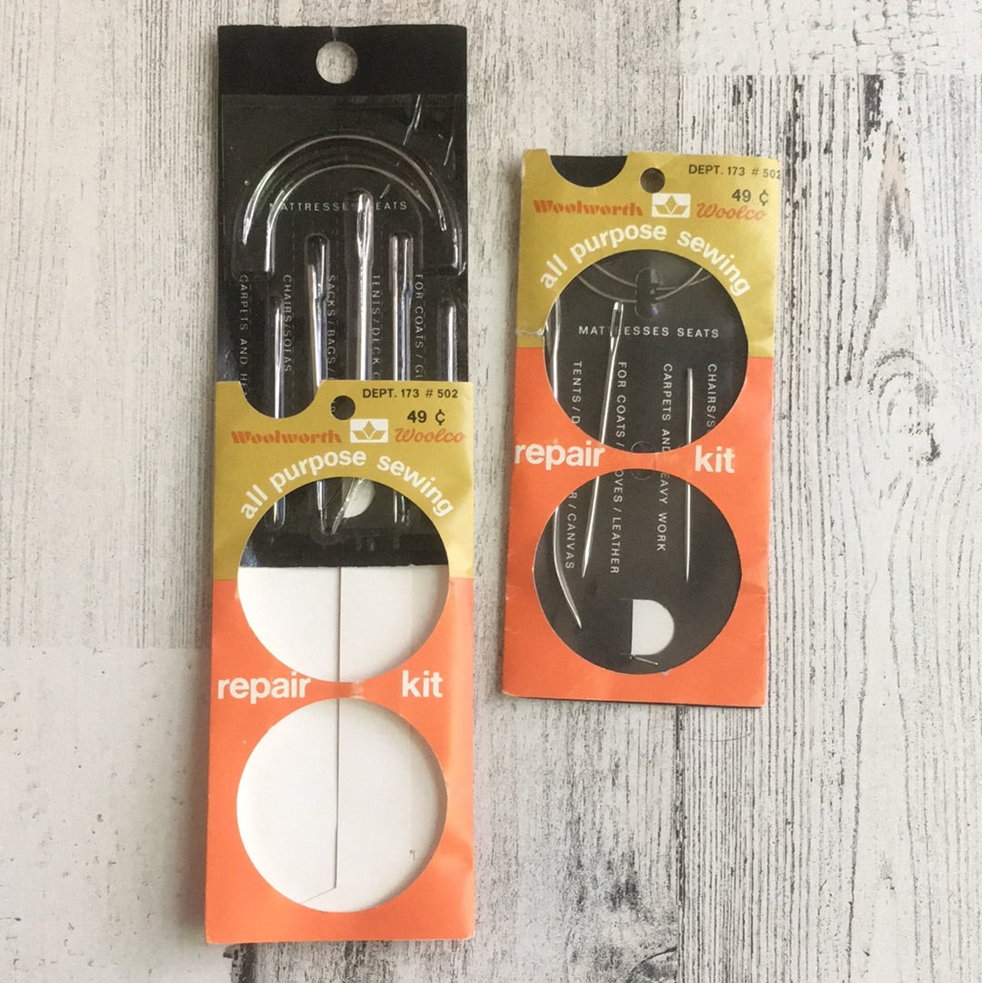 Vintage Woolworth All Purpose Sewing Repair Kit