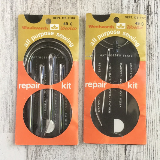 Vintage Woolworth All Purpose Sewing Repair Kit