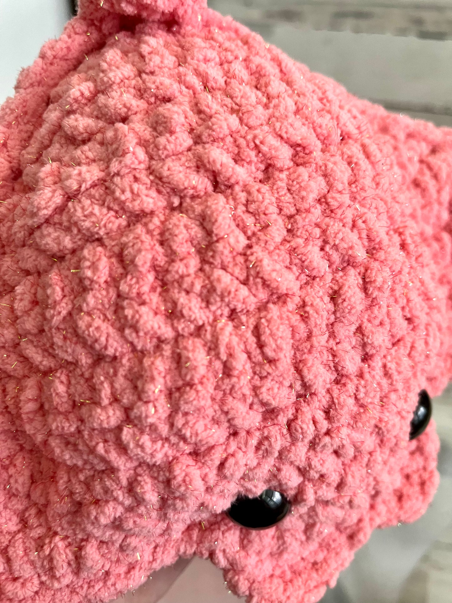 Rose Sparkle Ray - MEGA Plush