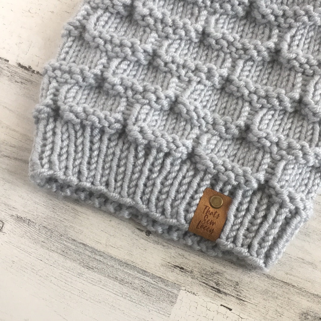 Gray Treble Beanie