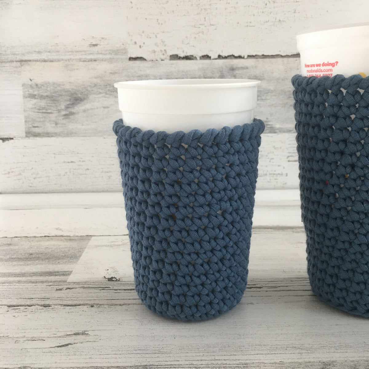 Hazy Blues - Hot and Cold Cup Cozy