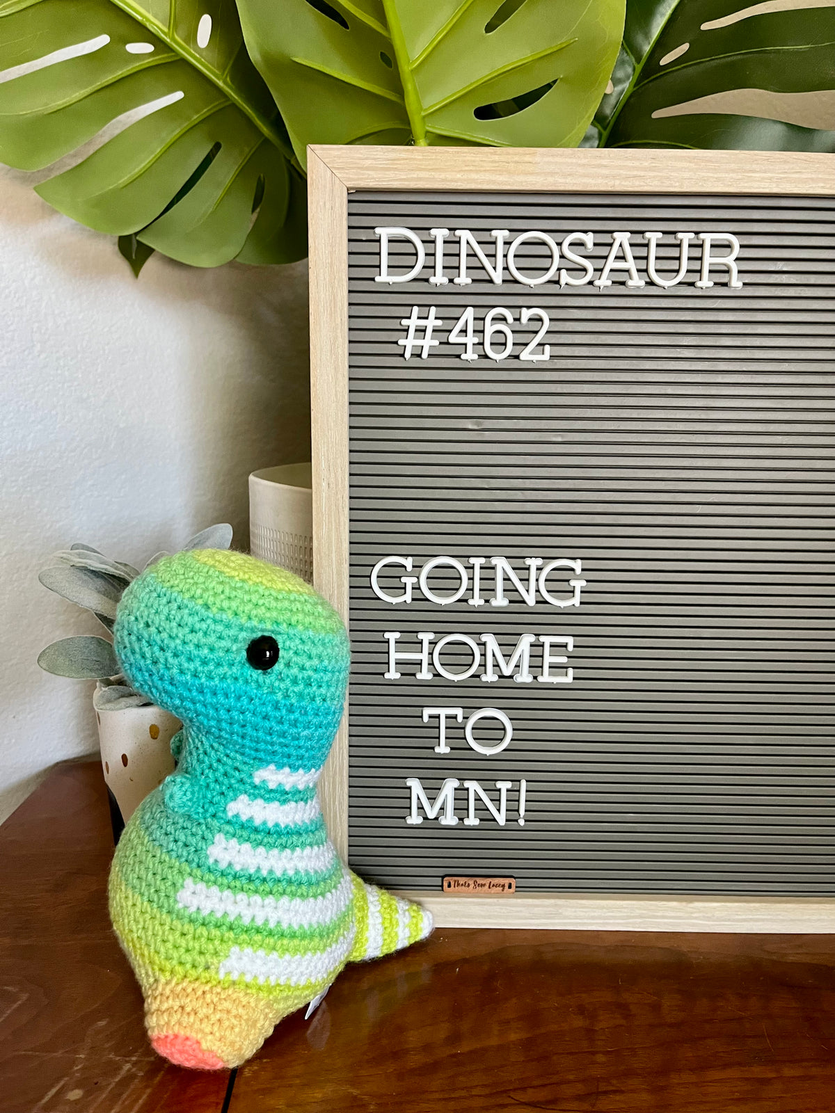 Pastel Ombré- Chubby Dinosaur