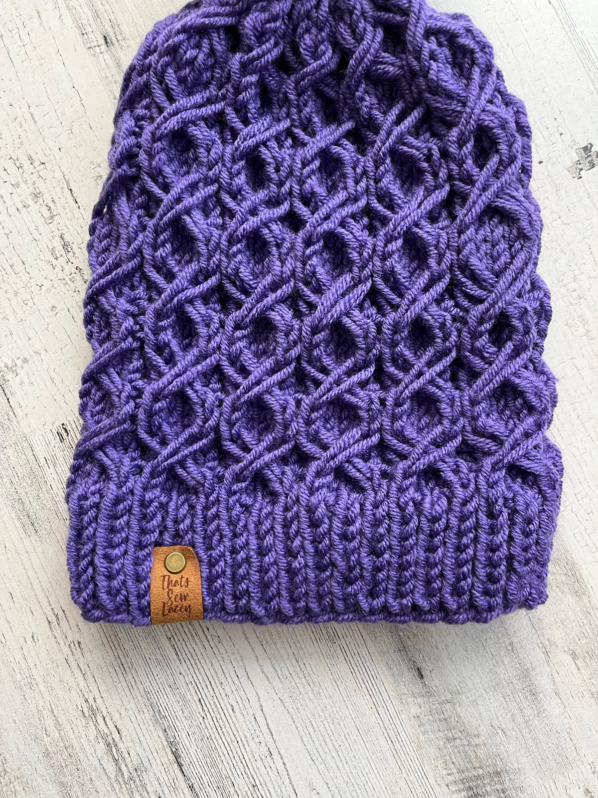 Unbreakable Vow Beanie with Faux Fur Pom