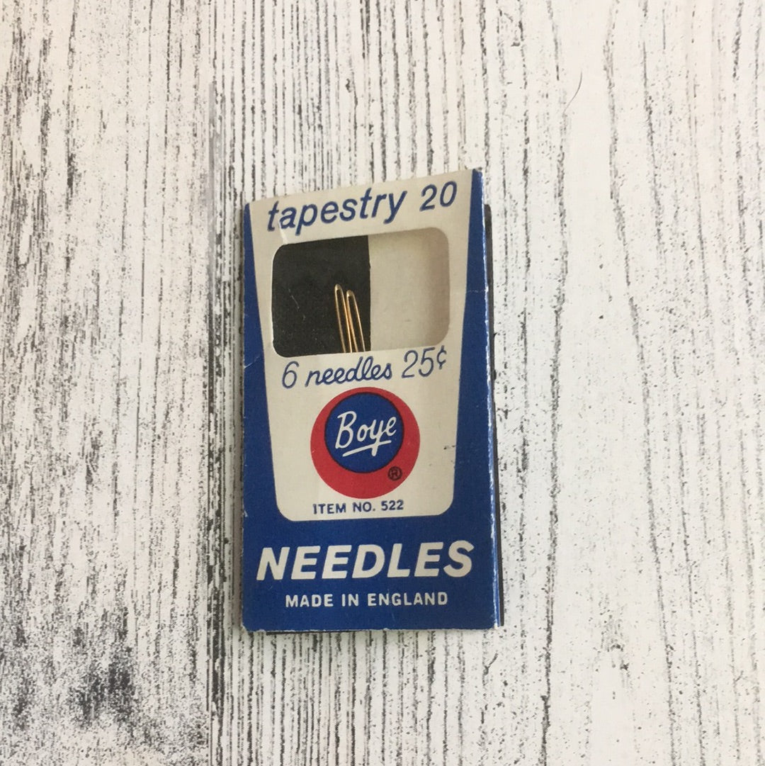 Vintage Singer & Boye Tapestry Needles