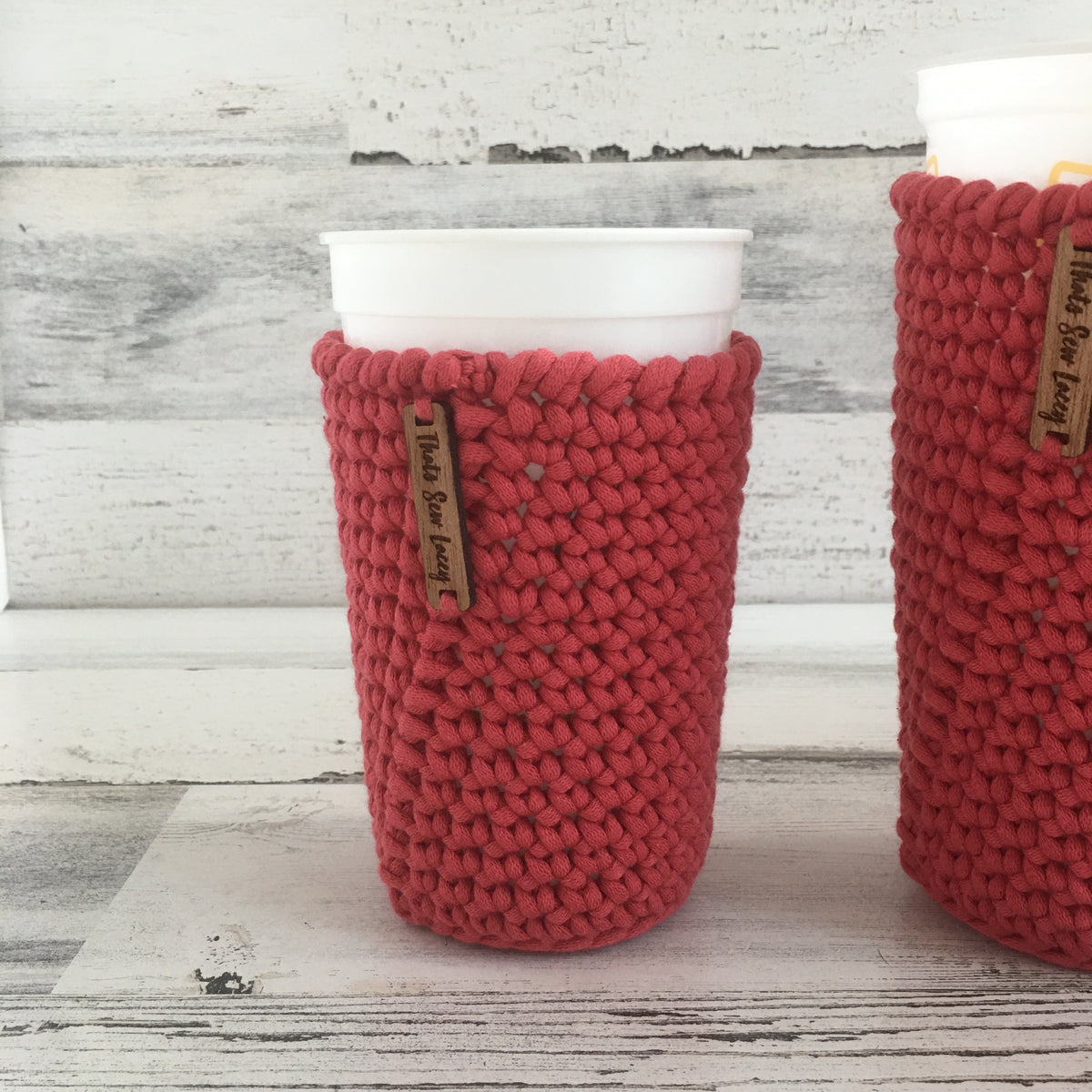 Berry Red - Hot and Cold Cup Cozy