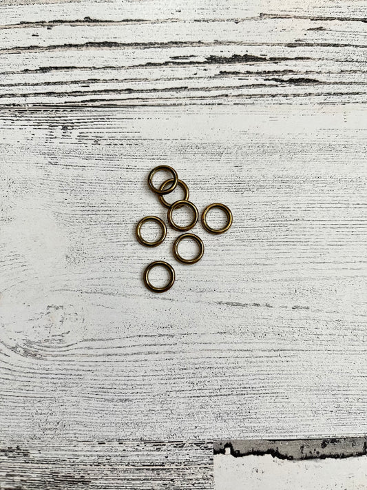 Brass 7mm Stitch Markers