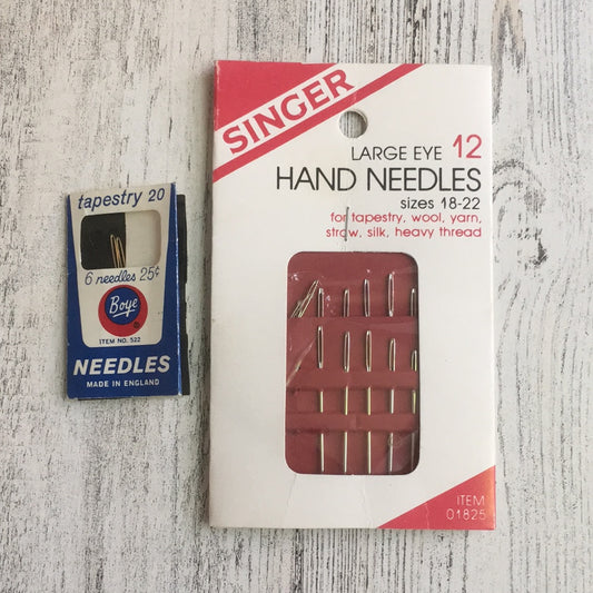 Vintage Singer & Boye Tapestry Needles