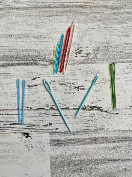 ALL Plastic Darning Needles / Yarn Needles