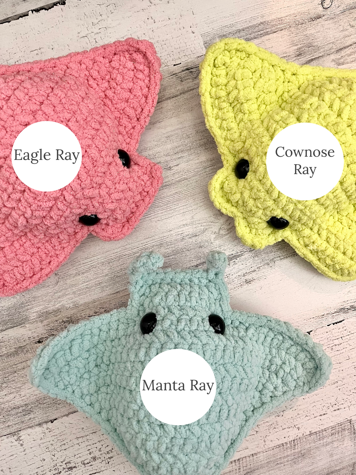 Blueberry Ray - MEGA Plush